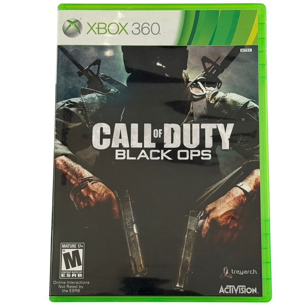 Call of Duty Black Ops Xbox 360 2010 CIB Complete w/ Manual Activision